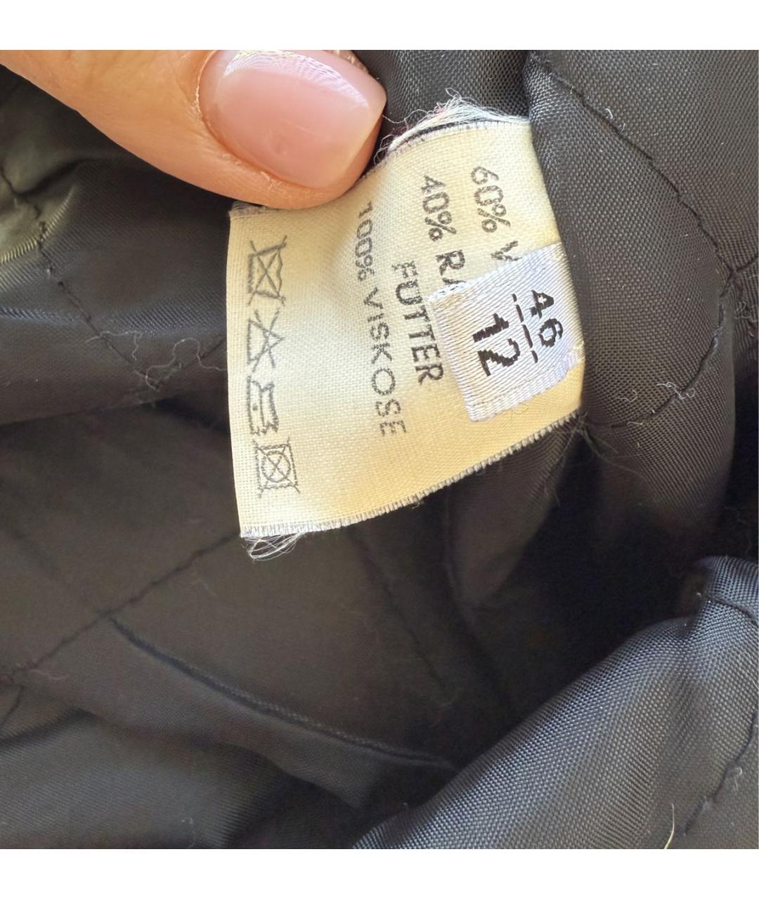 FERRAGAMO Черная полиамидовая куртка, фото 4