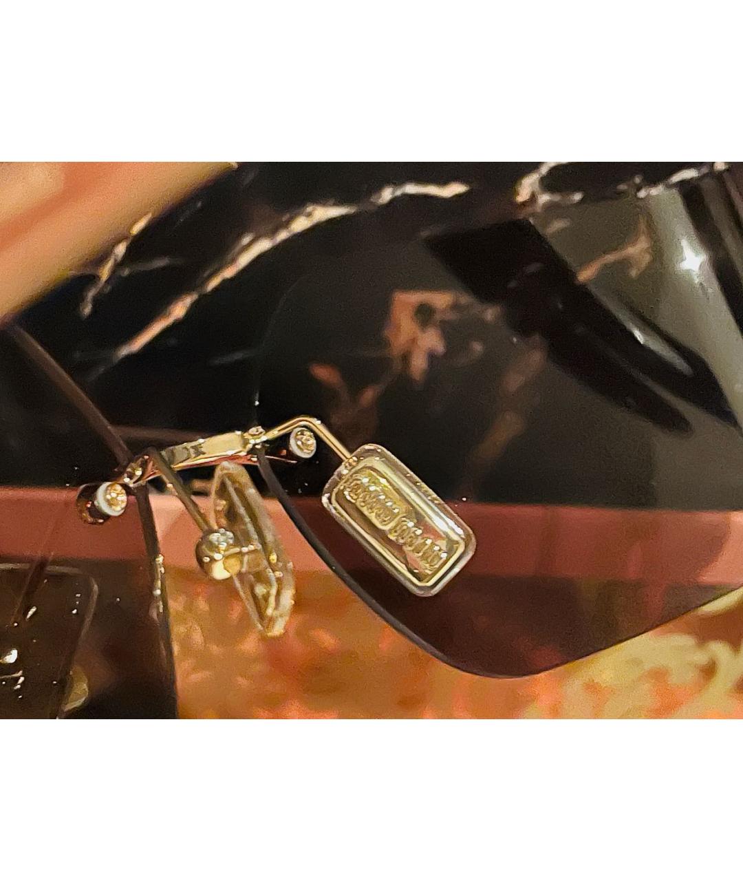 MIU MIU Коричневые металлические солнцезащитные очки, фото 6