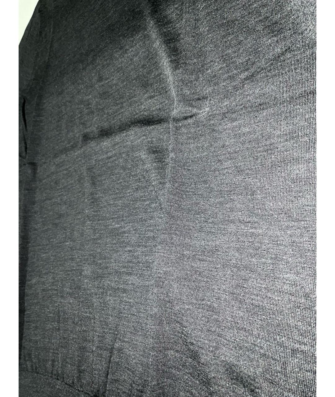KITON Серый шерстяной джемпер / свитер, фото 2