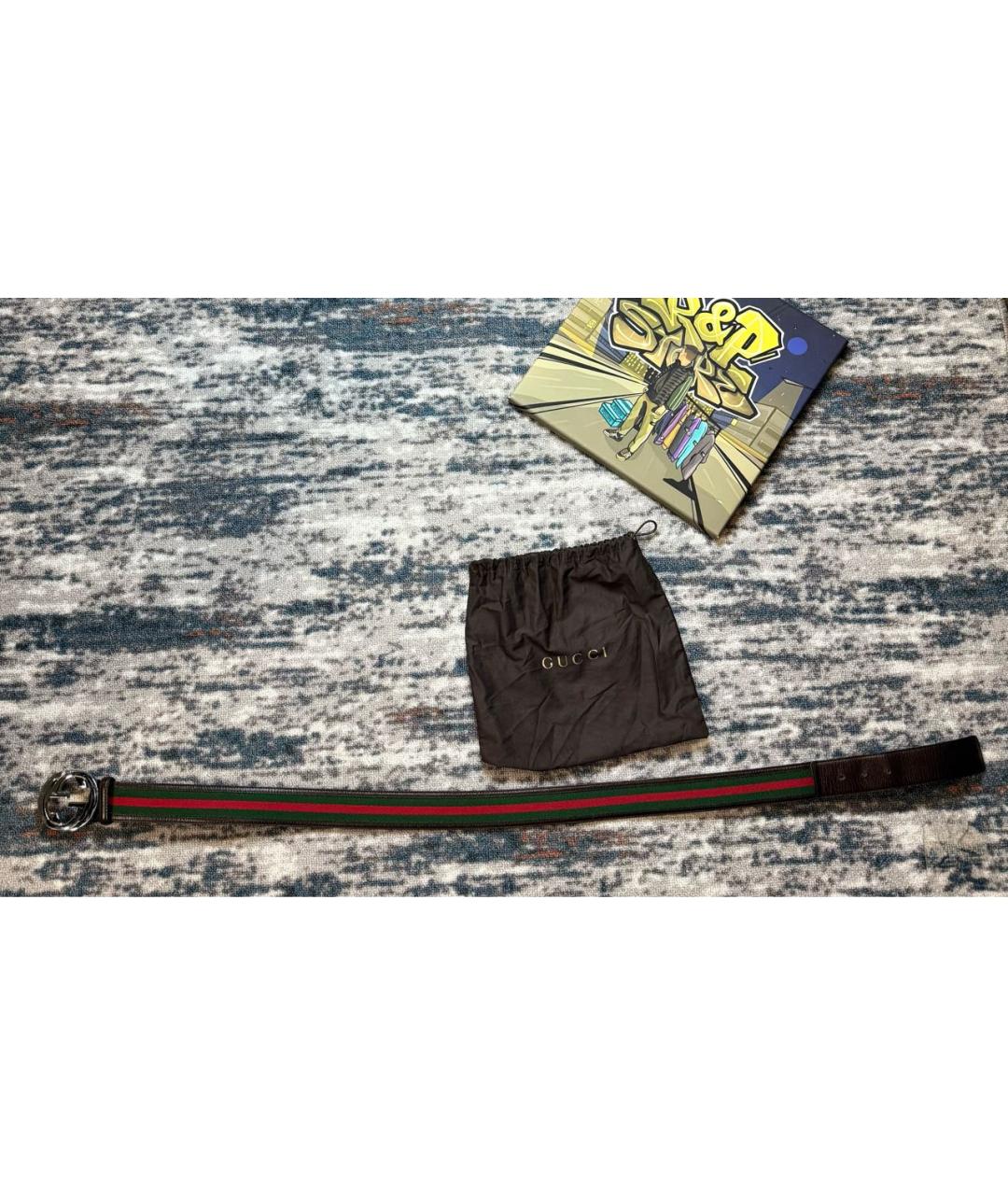 GUCCI Коричневый ремень, фото 6