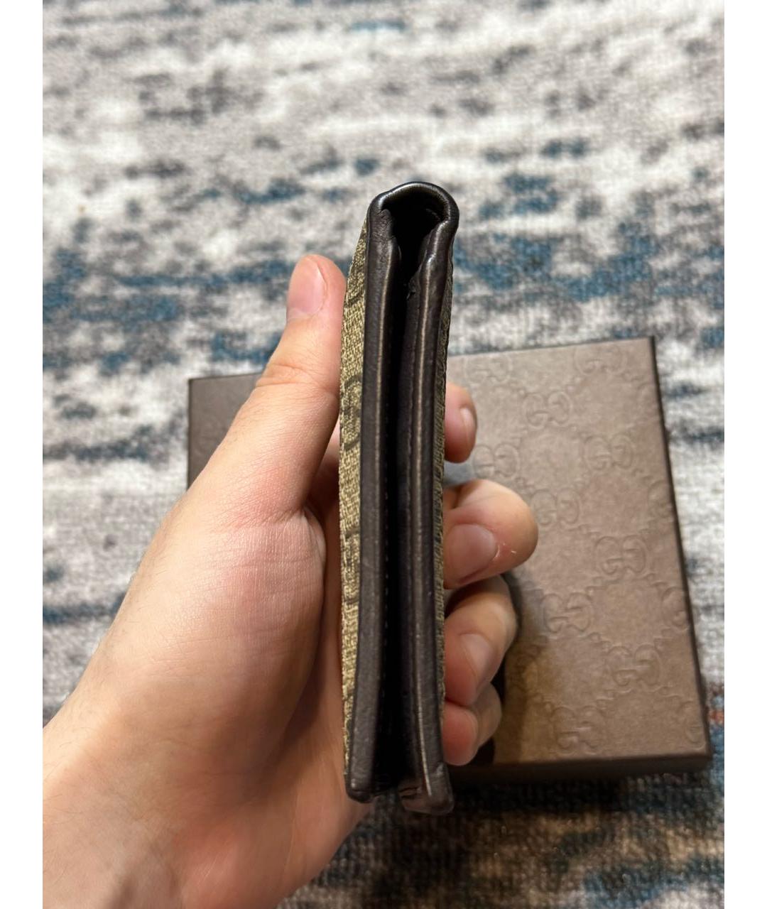 GUCCI Бежевый кошелек, фото 5