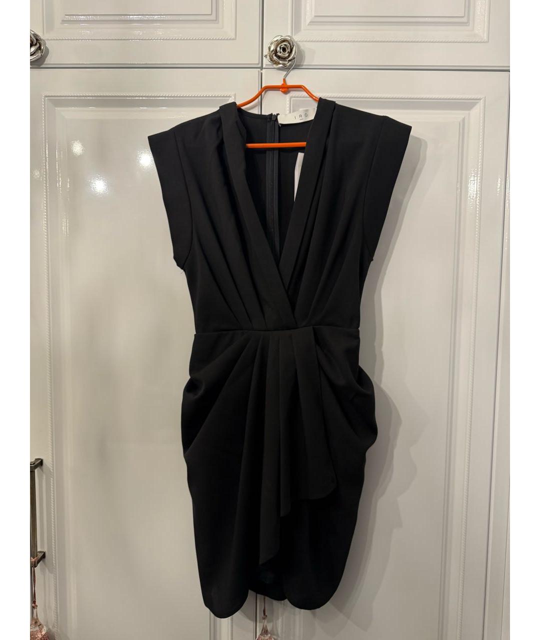 IRO Черное коктейльное платье, фото 7