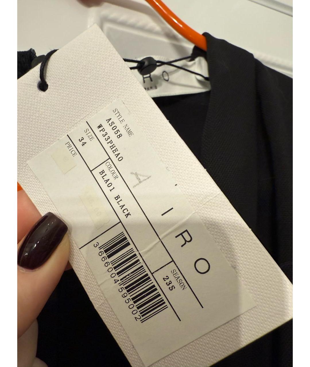 IRO Черное коктейльное платье, фото 2