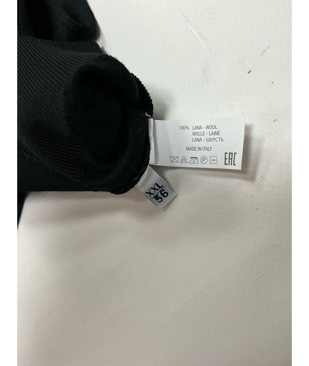 KITON Черный шерстяной джемпер / свитер, фото 5