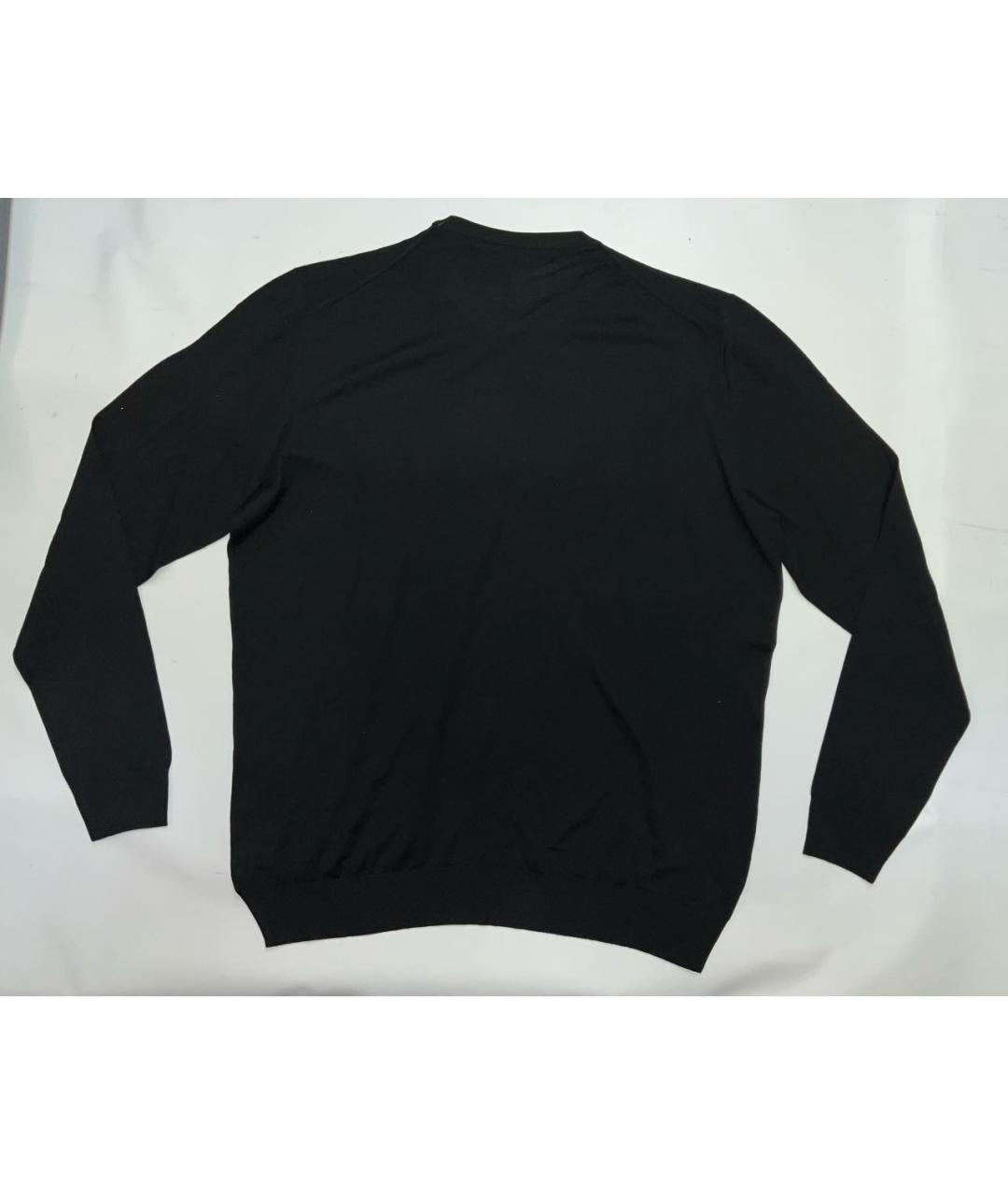 KITON Черный шерстяной джемпер / свитер, фото 4
