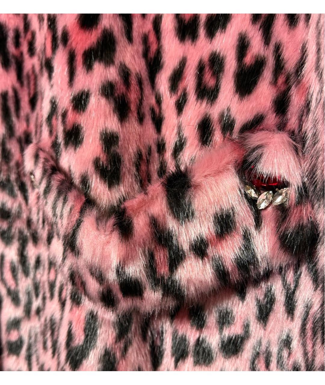 PINKO Фуксия шуба, фото 3