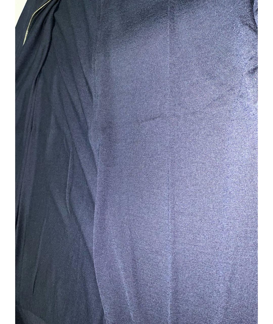 KITON Синий шерстяной кардиган, фото 4
