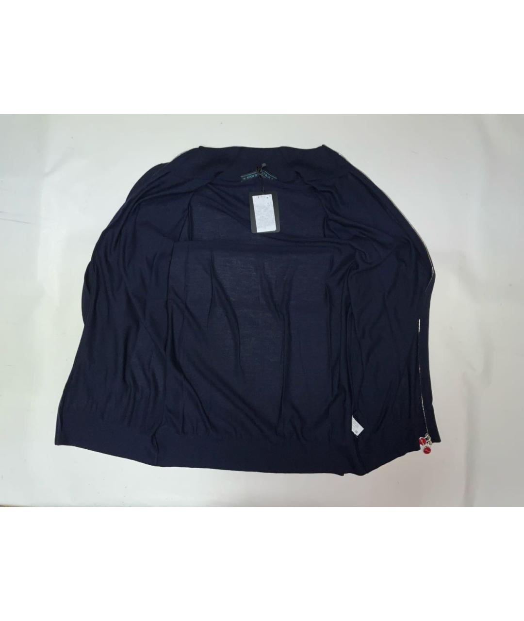 KITON Синий шерстяной кардиган, фото 5