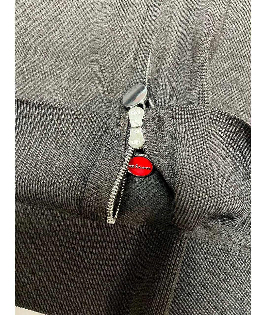 KITON Коричневый шерстяной кардиган, фото 5