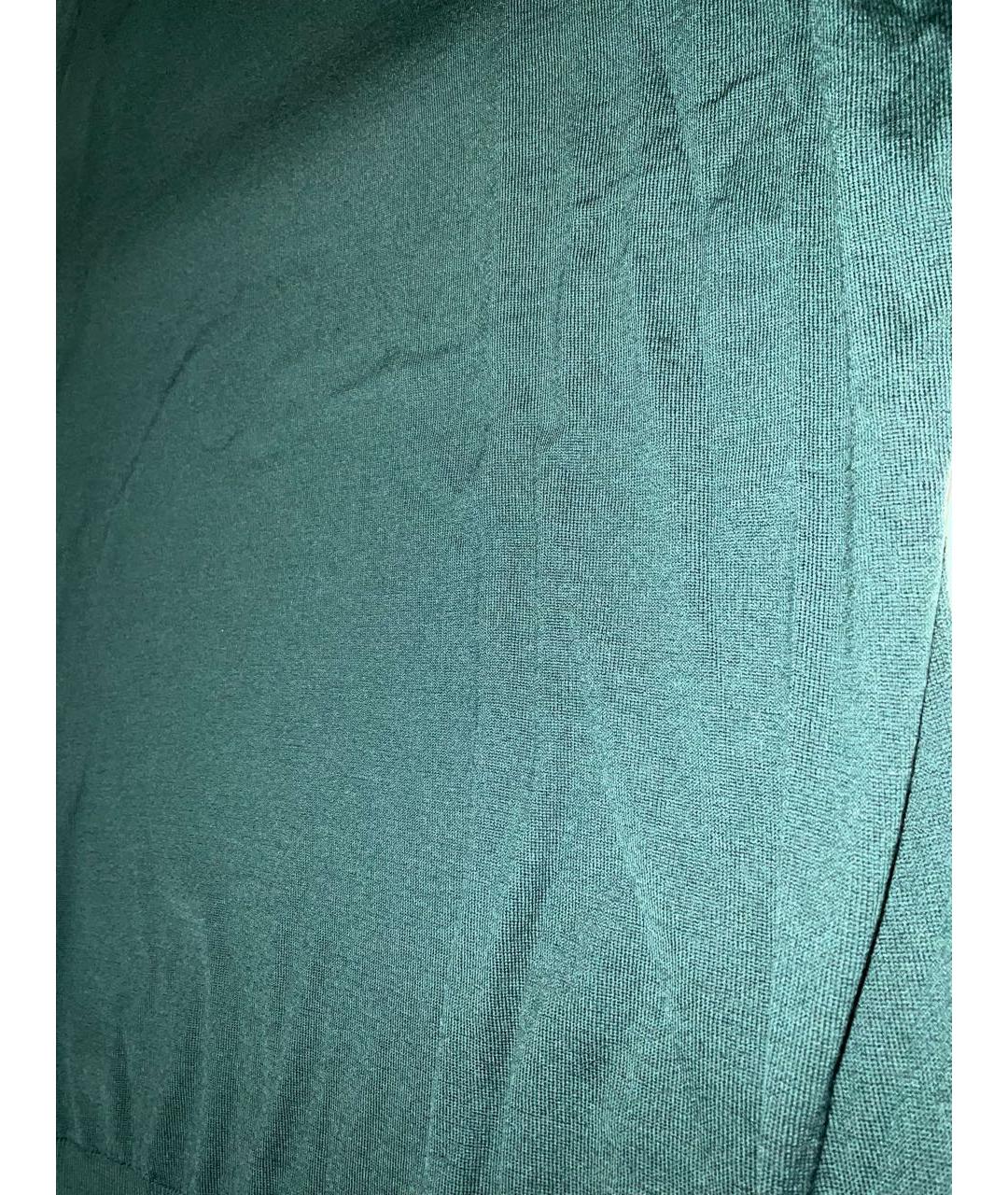 KITON Зеленая шерстяная водолазка, фото 3