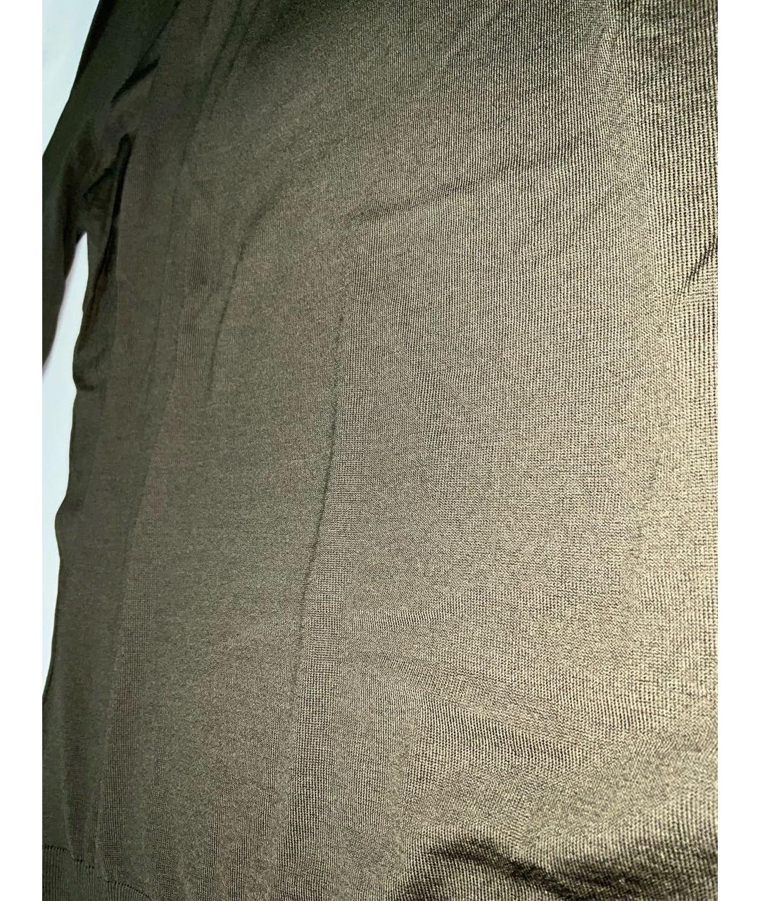 KITON Хаки шерстяная водолазка, фото 3