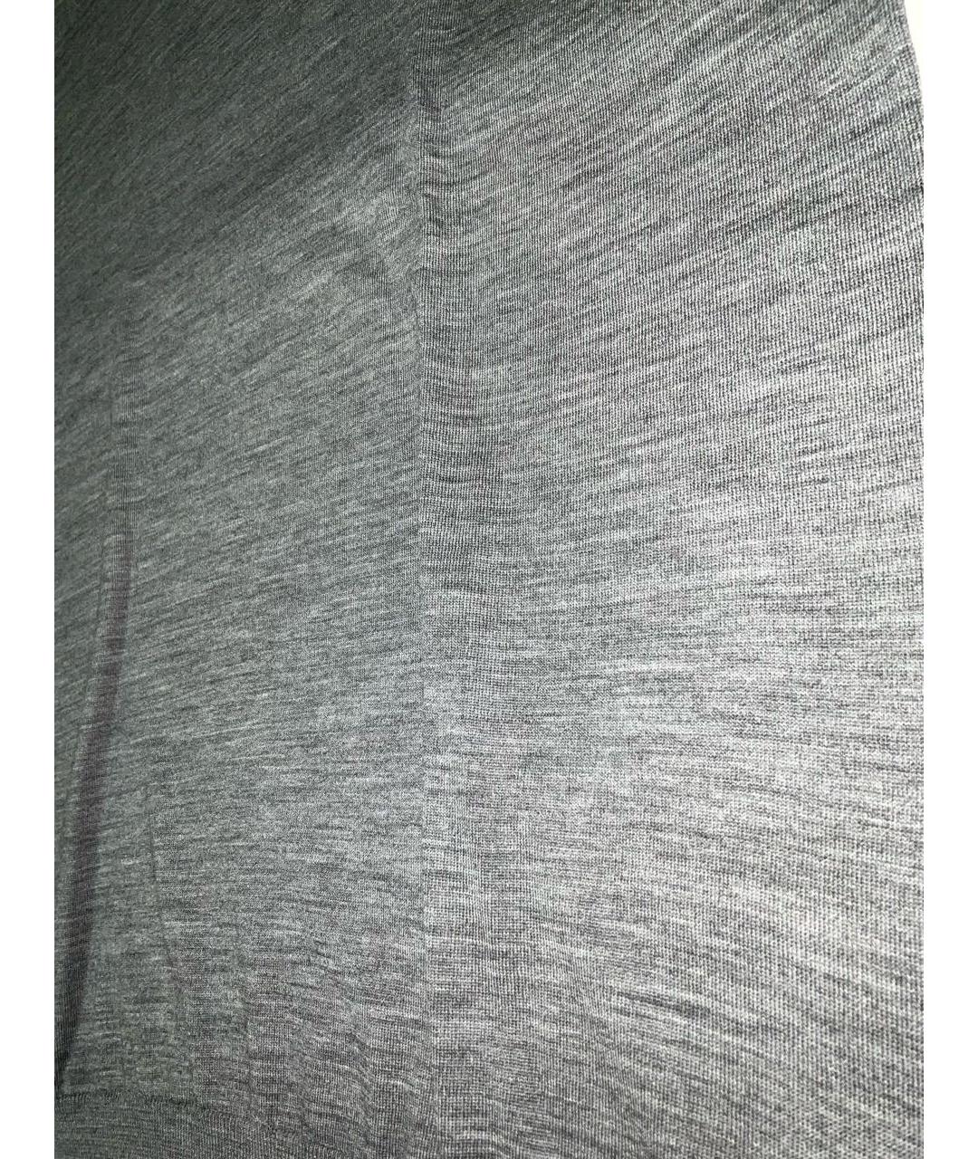 KITON Серая шерстяная водолазка, фото 3