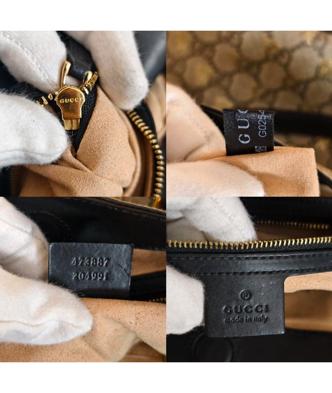 GUCCI Мульти кожаная сумка с короткими ручками, фото 5