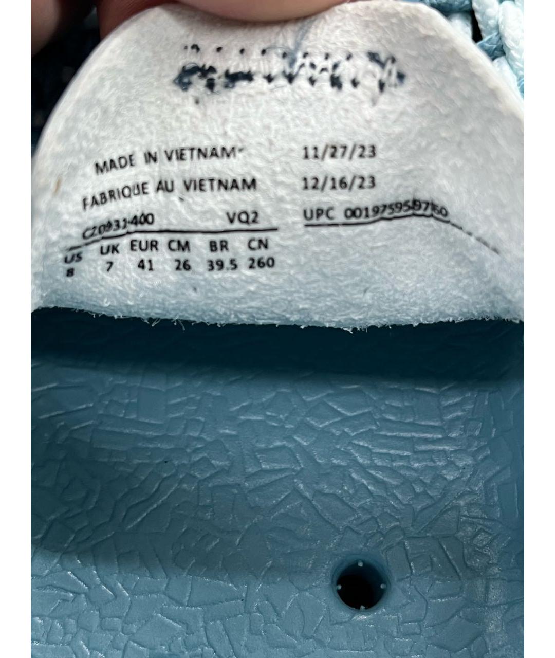 NIKE ACG Голубые низкие кроссовки / кеды, фото 5