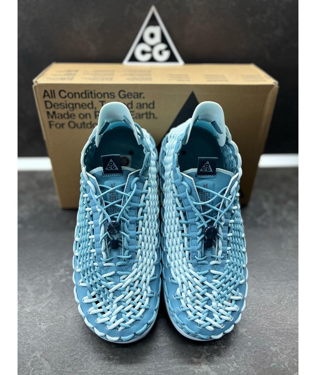 NIKE ACG Голубые низкие кроссовки / кеды, фото 2