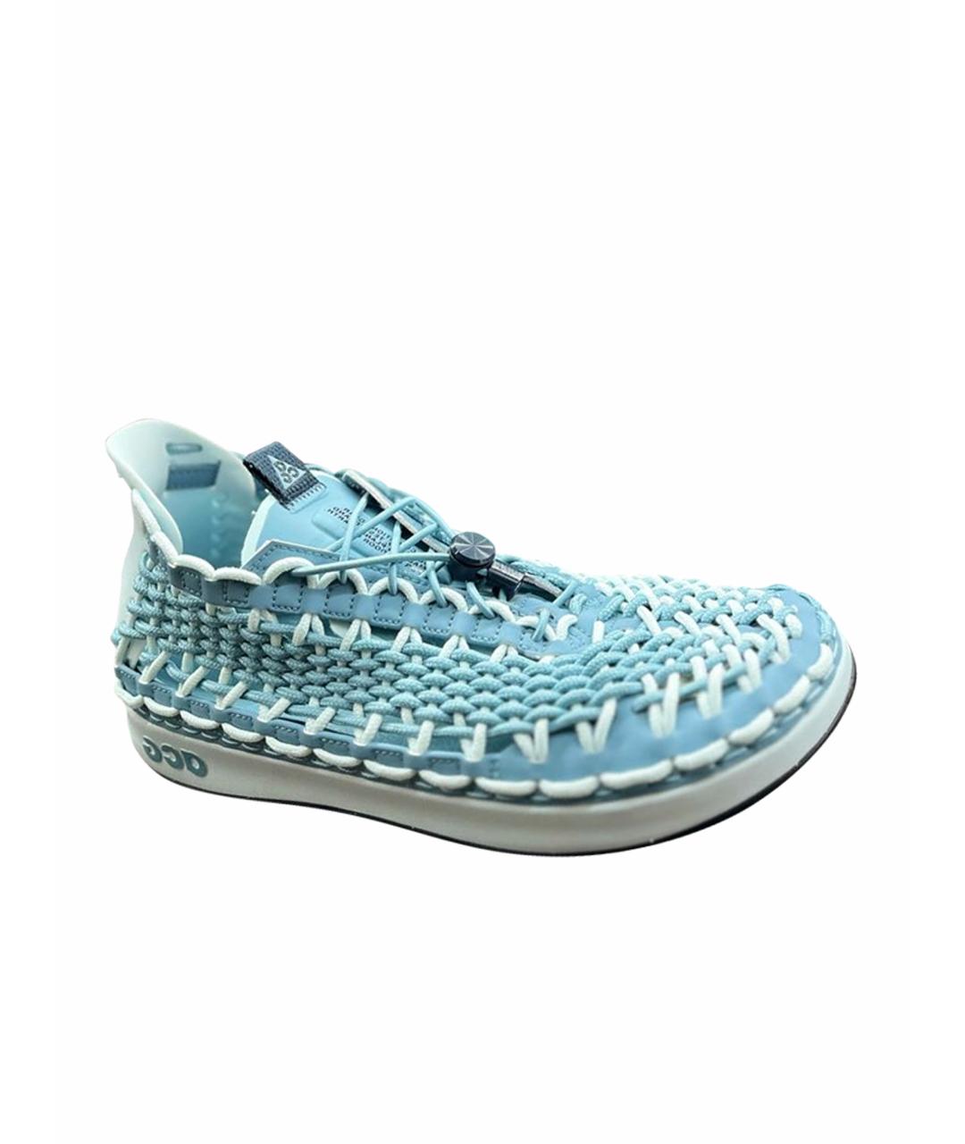 NIKE ACG Голубые низкие кроссовки / кеды, фото 1