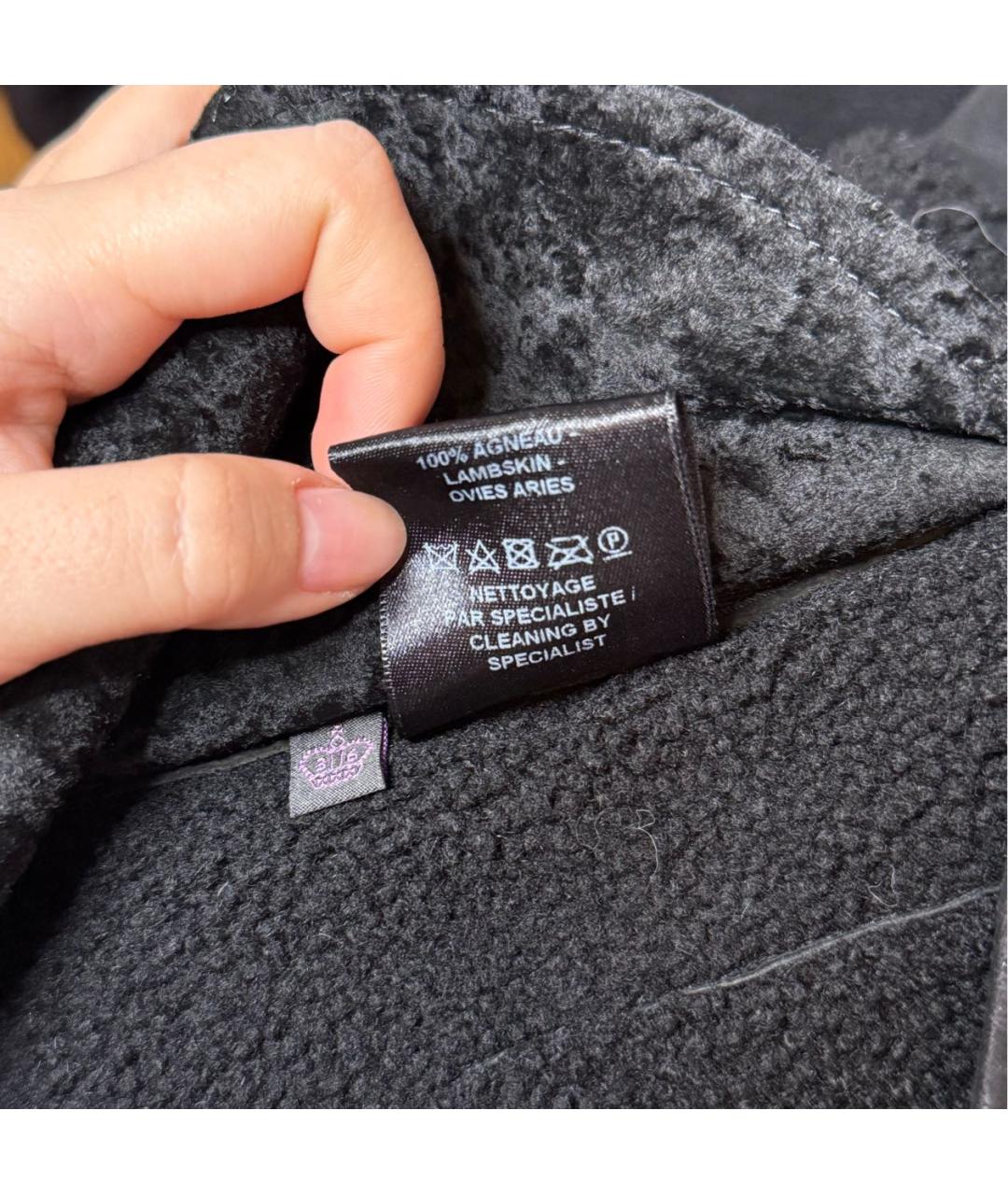 IRFE Черный кожаный жилет, фото 7