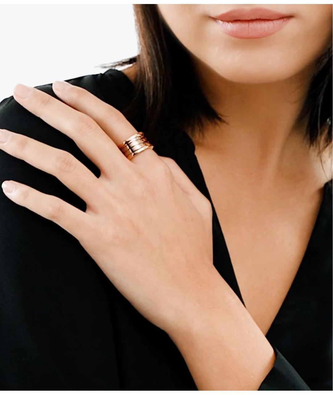 BVLGARI Золотое кольцо из розового золота, фото 4
