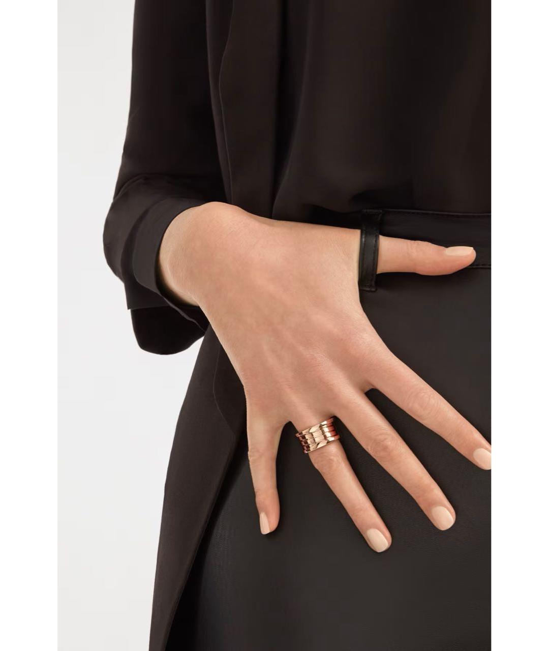 BVLGARI Золотое кольцо из розового золота, фото 5