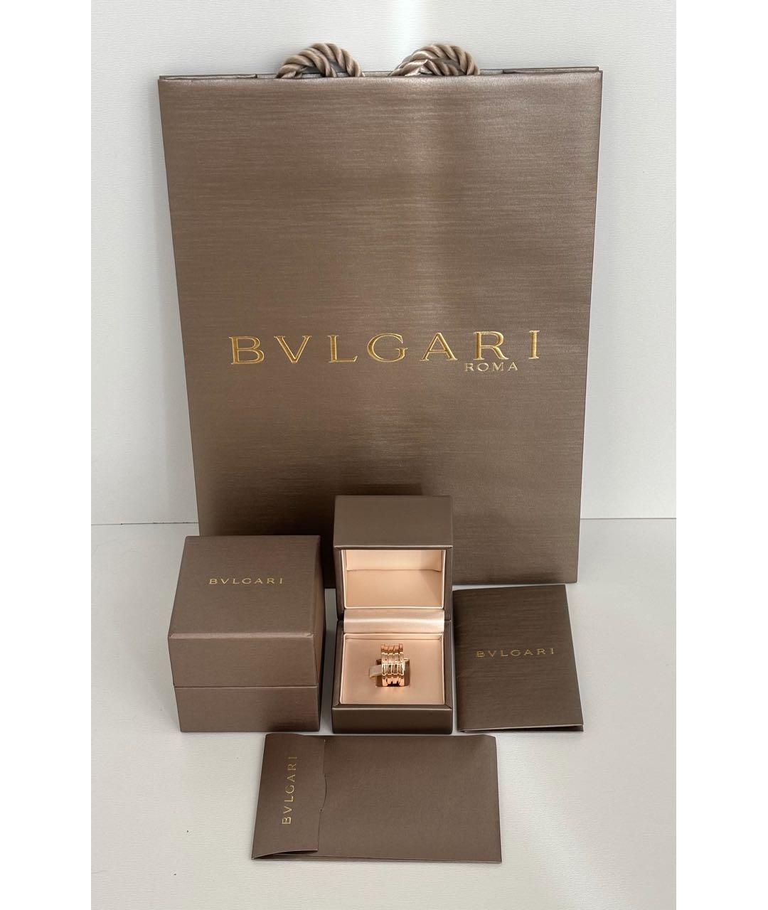 BVLGARI Золотое кольцо из розового золота, фото 2
