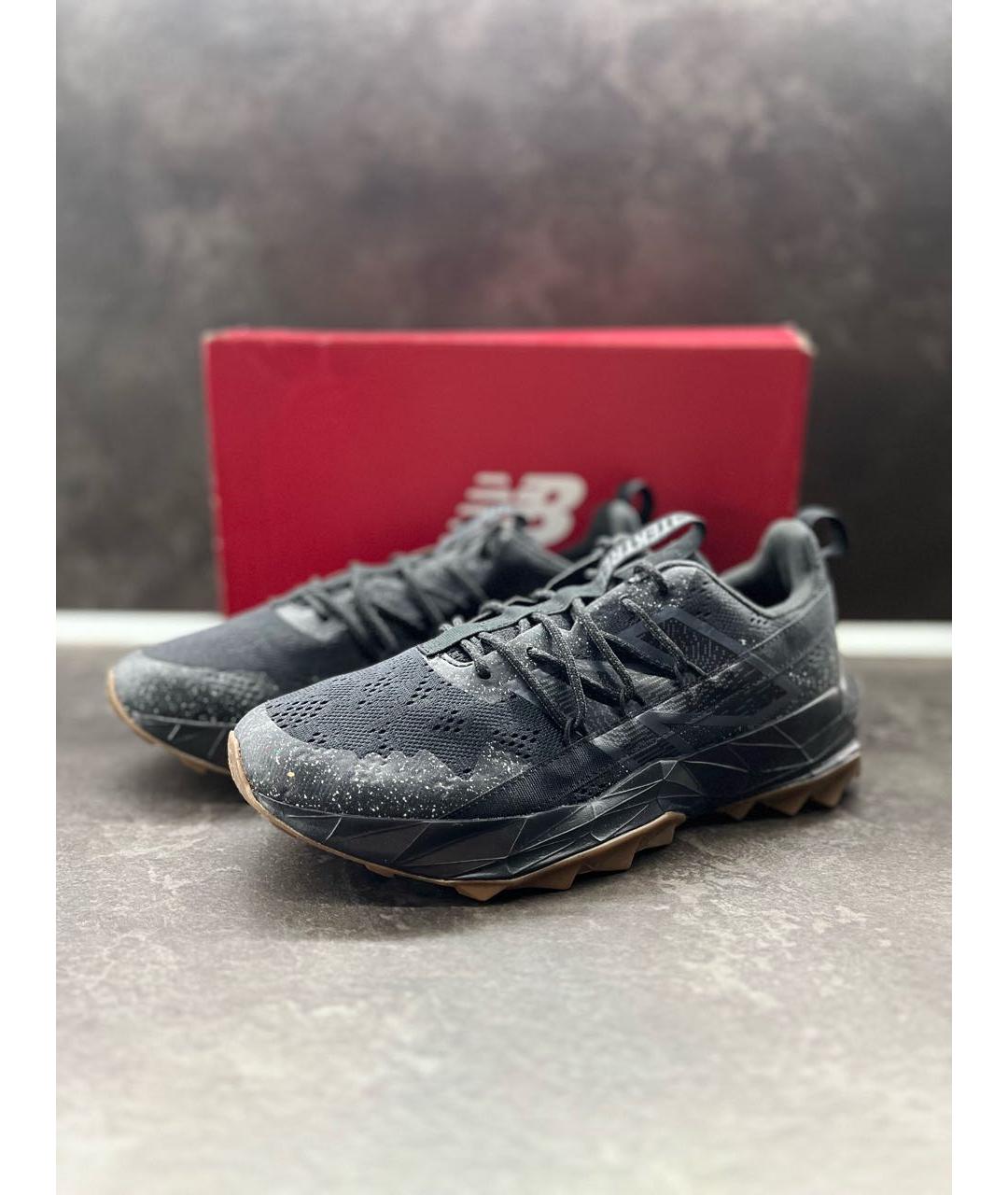 NEW BALANCE Черные синтетические низкие кроссовки / кеды, фото 7