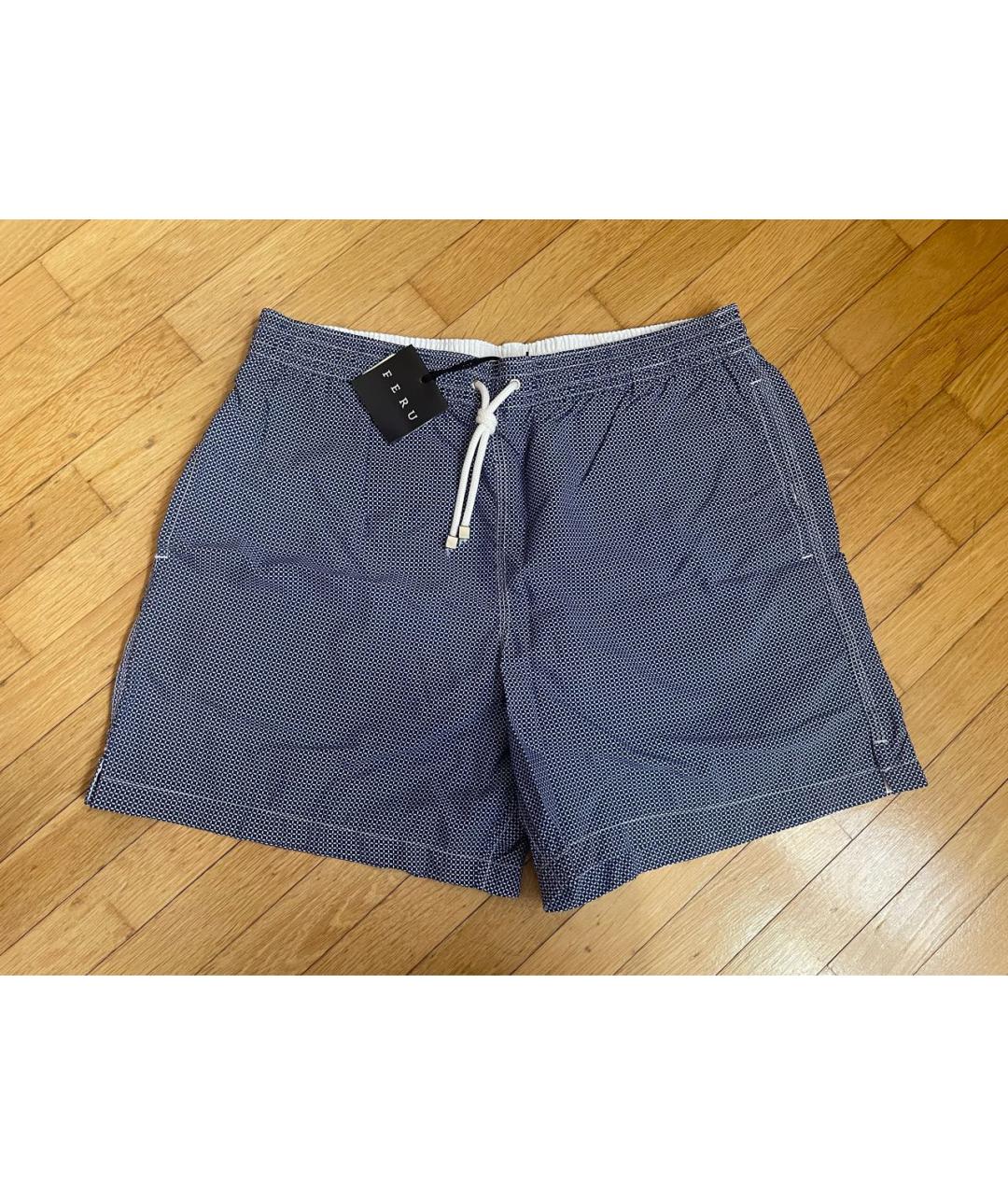 FERU Темно-синие полиэстеровые плавки, фото 5