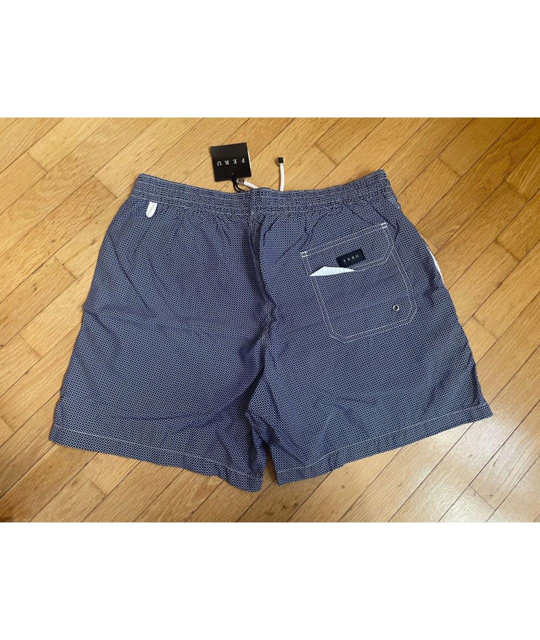 FERU Темно-синие полиэстеровые плавки, фото 2