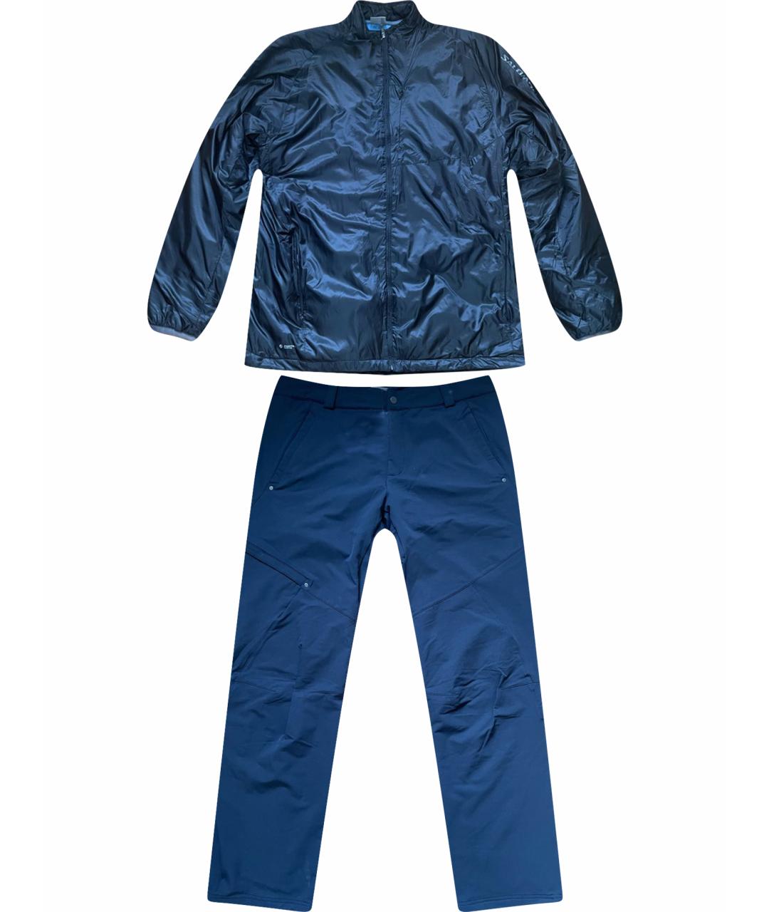 SALOMON Черный полиэстеровый спортивный костюм, фото 1