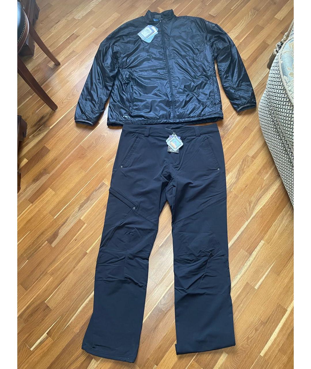 SALOMON Черный полиэстеровый спортивный костюм, фото 8