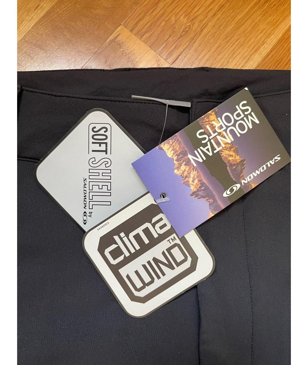 SALOMON Черный полиэстеровый спортивный костюм, фото 7