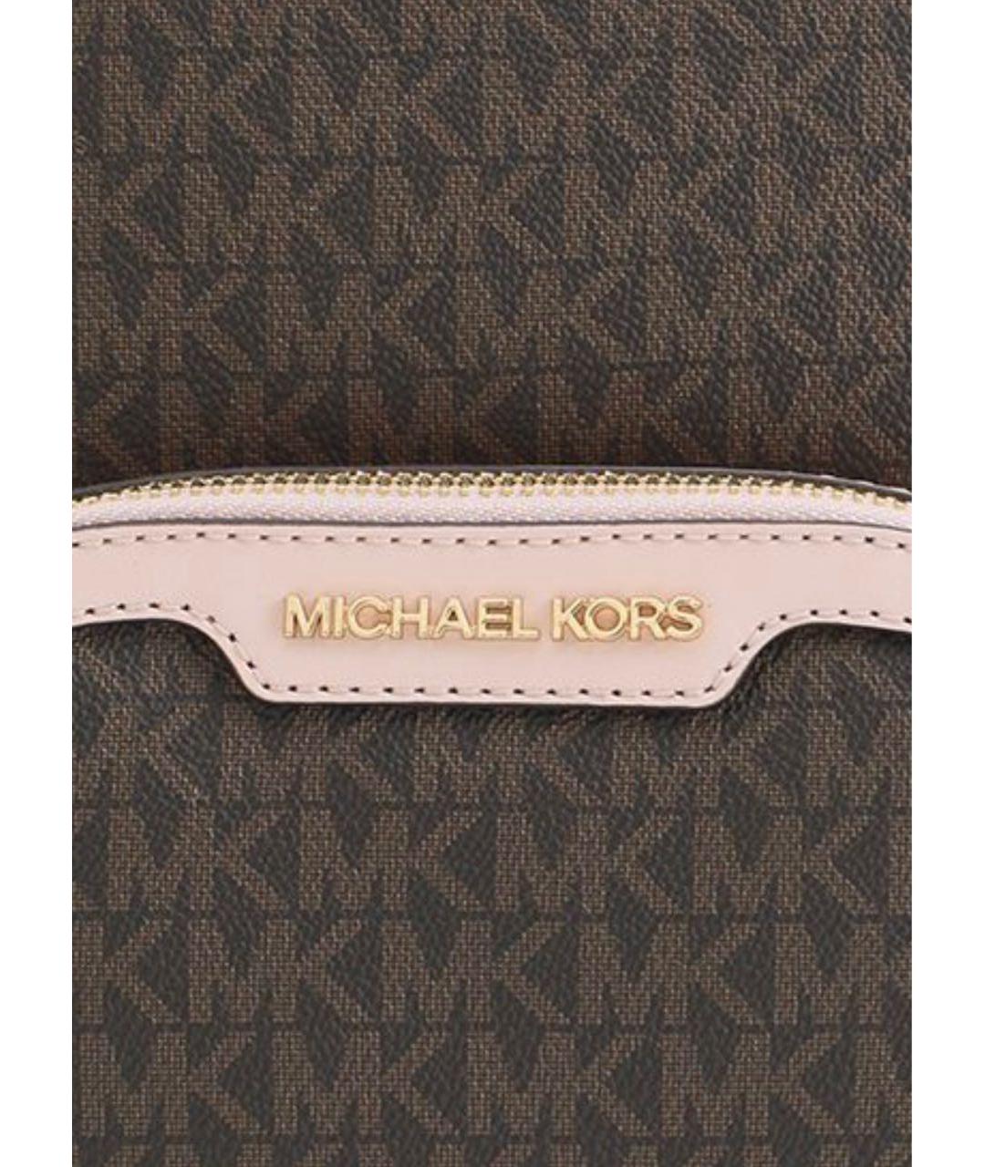 MICHAEL KORS Коричневый рюкзак, фото 4