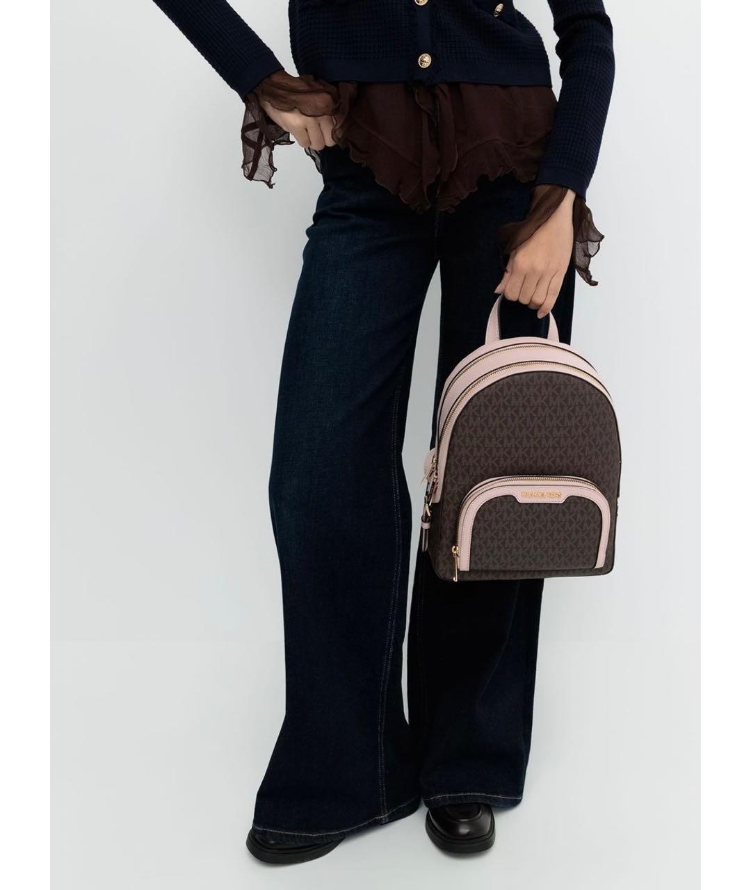 MICHAEL KORS Коричневый рюкзак, фото 5