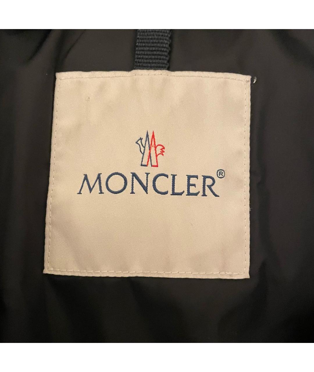 MONCLER Черная кашемировая куртка, фото 6