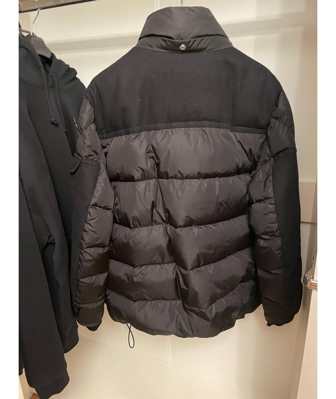 MONCLER Черная кашемировая куртка, фото 3