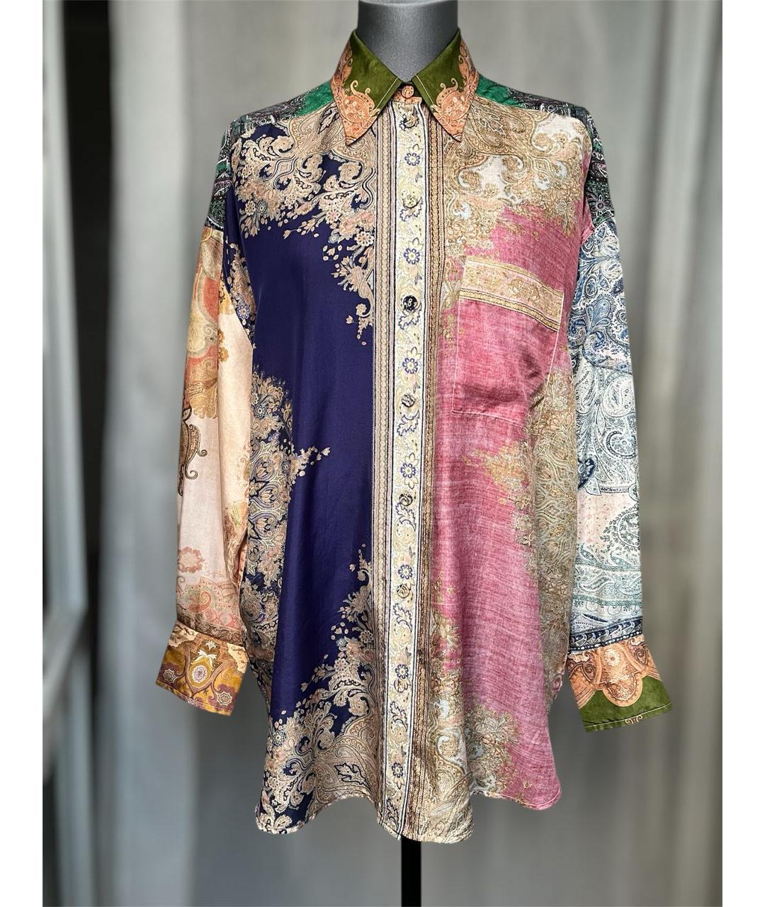 ZIMMERMANN Мульти шелковая рубашка, фото 9