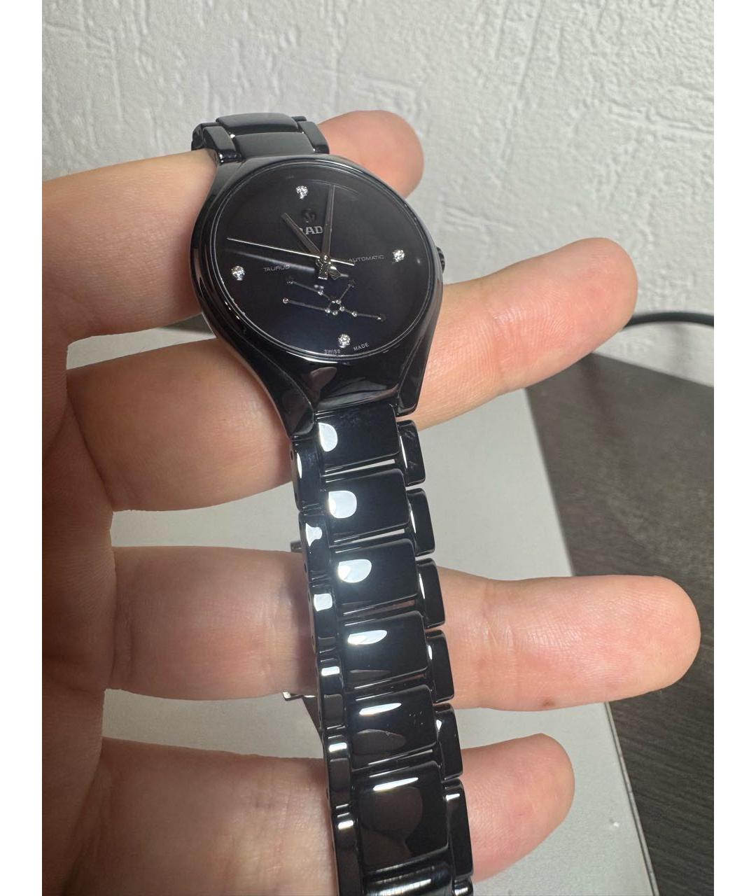 RADO Антрацитовые керамические часы, фото 4