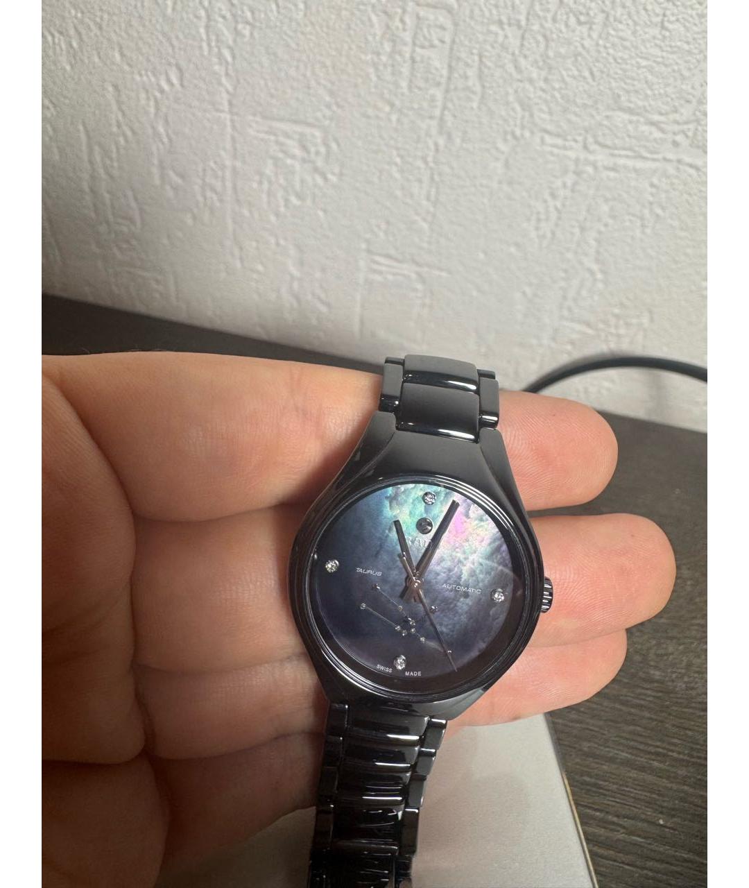 RADO Антрацитовые керамические часы, фото 6