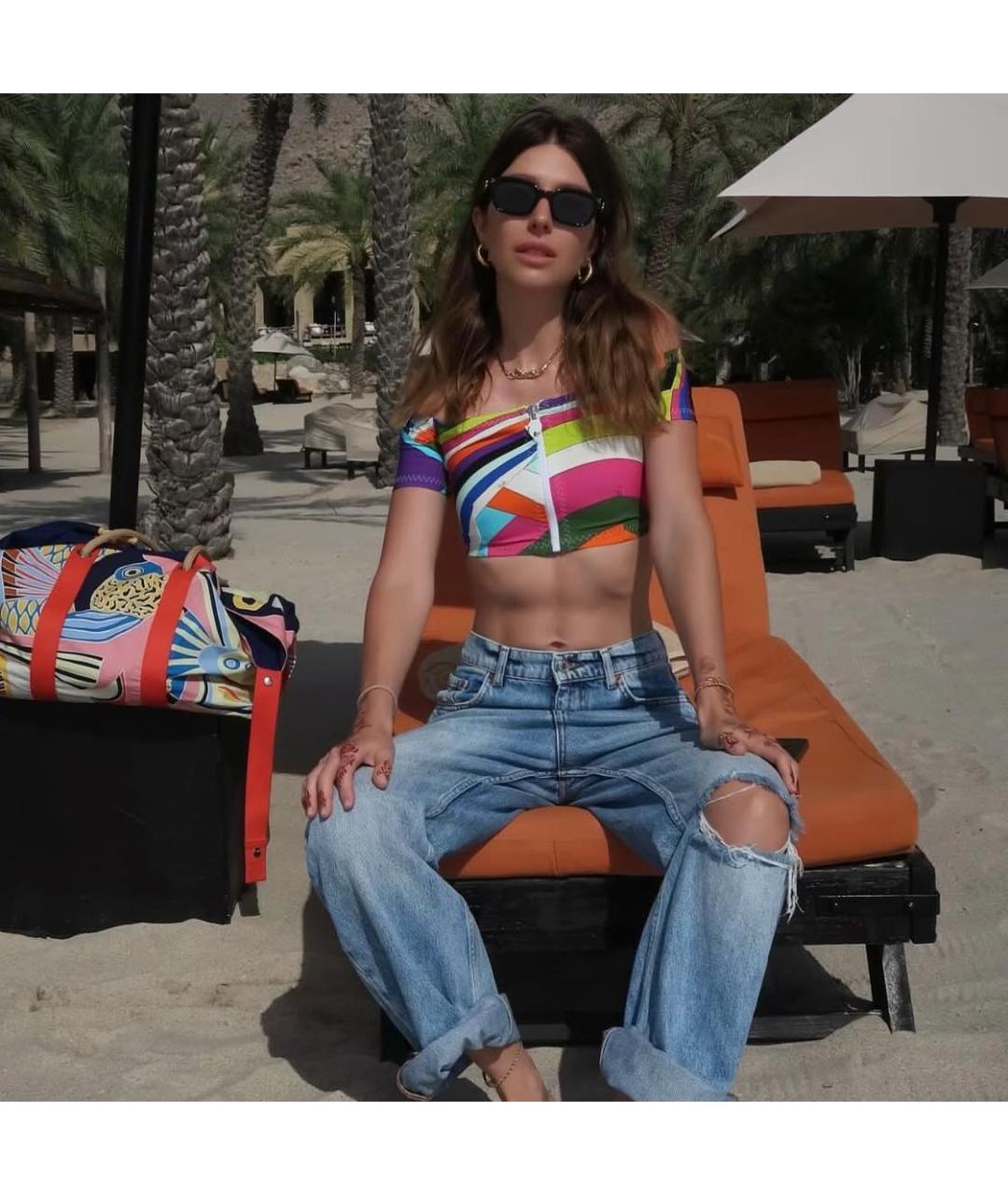 PUCCI Вискозная майка, фото 6