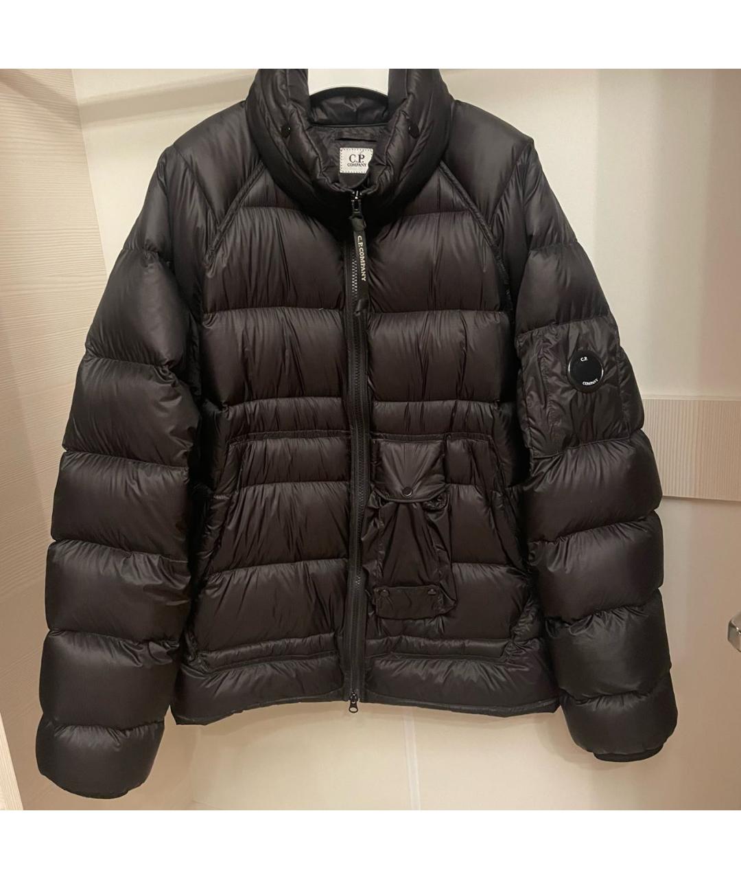 CP COMPANY Черный пуховик, фото 9