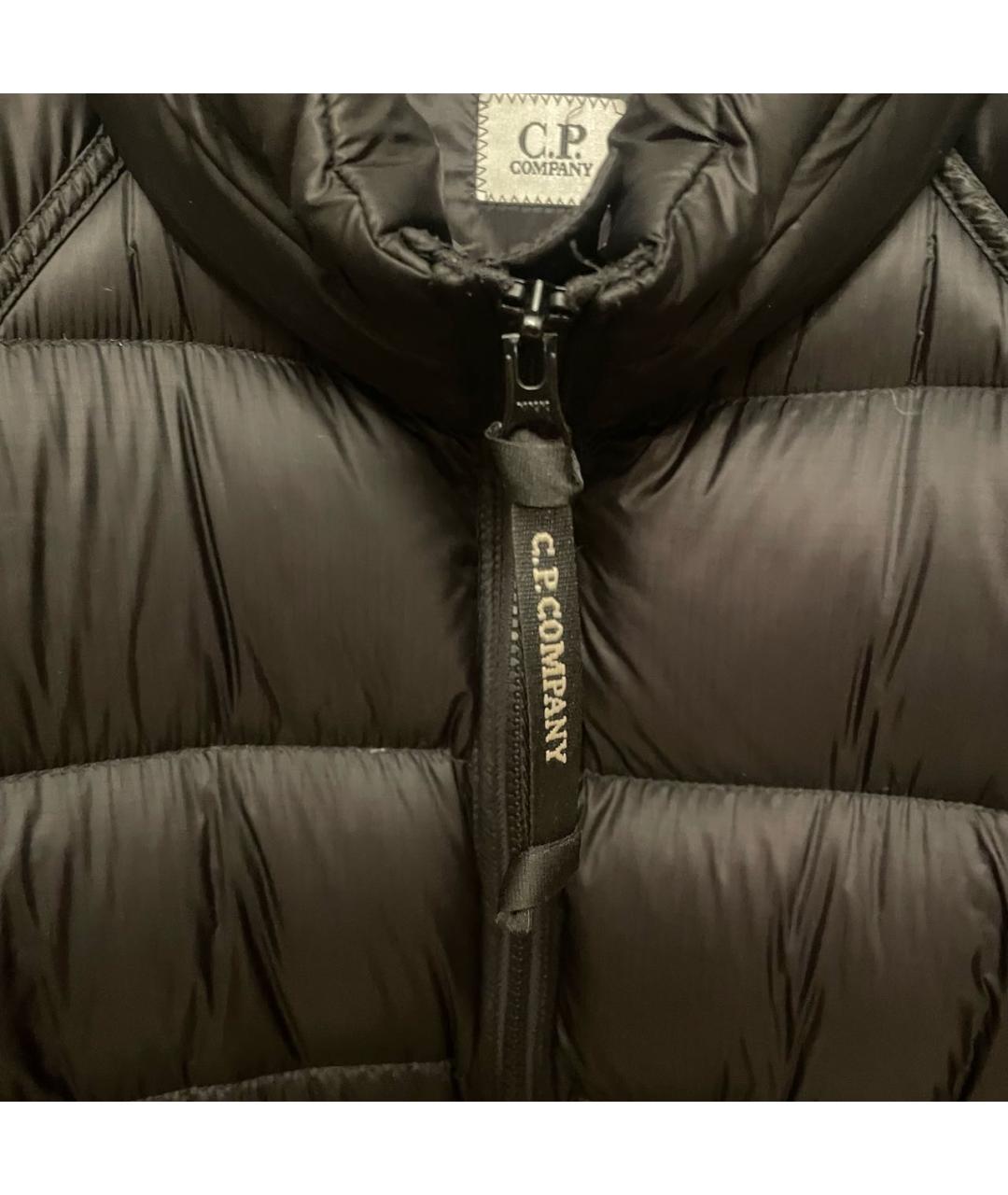 CP COMPANY Черный пуховик, фото 4