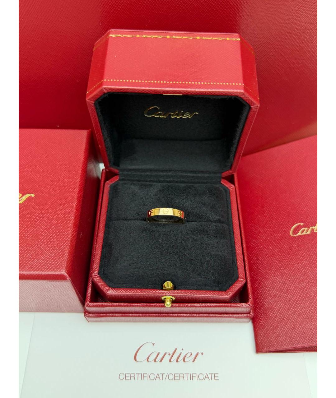 CARTIER Золотое кольцо из розового золота, фото 4