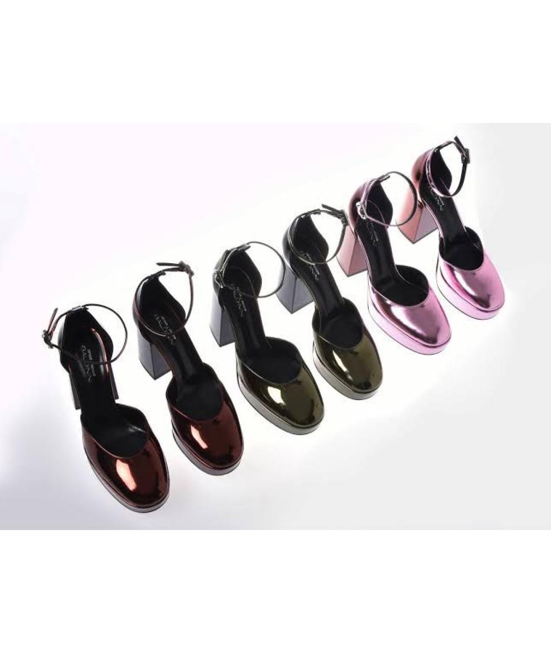 BALENCIAGA Зеленые туфли, фото 3