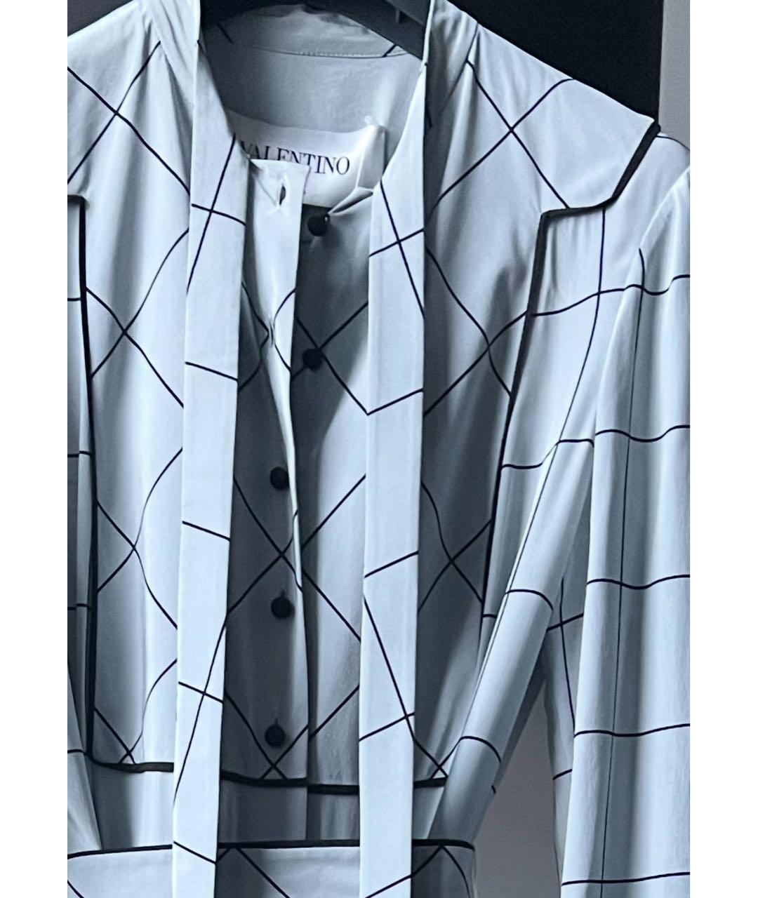 VALENTINO Мульти шелковое повседневное платье, фото 4