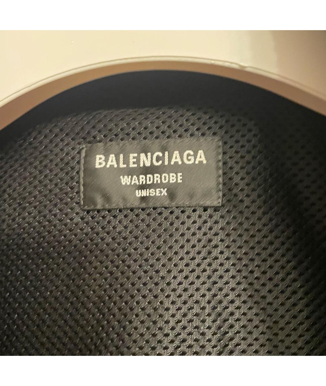 BALENCIAGA Черная спортивная куртка, фото 5