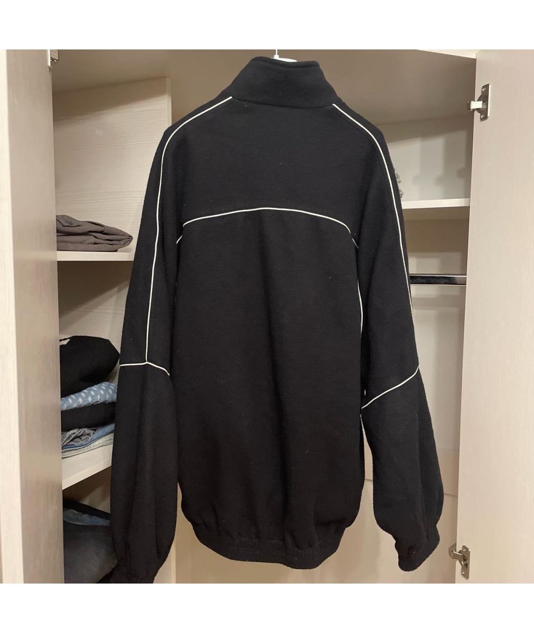 BALENCIAGA Черная спортивная куртка, фото 2