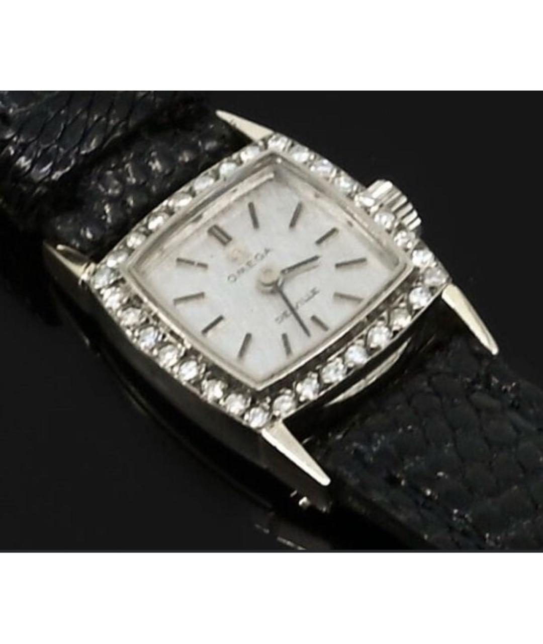 OMEGA Серебряные часы из белого золота, фото 2