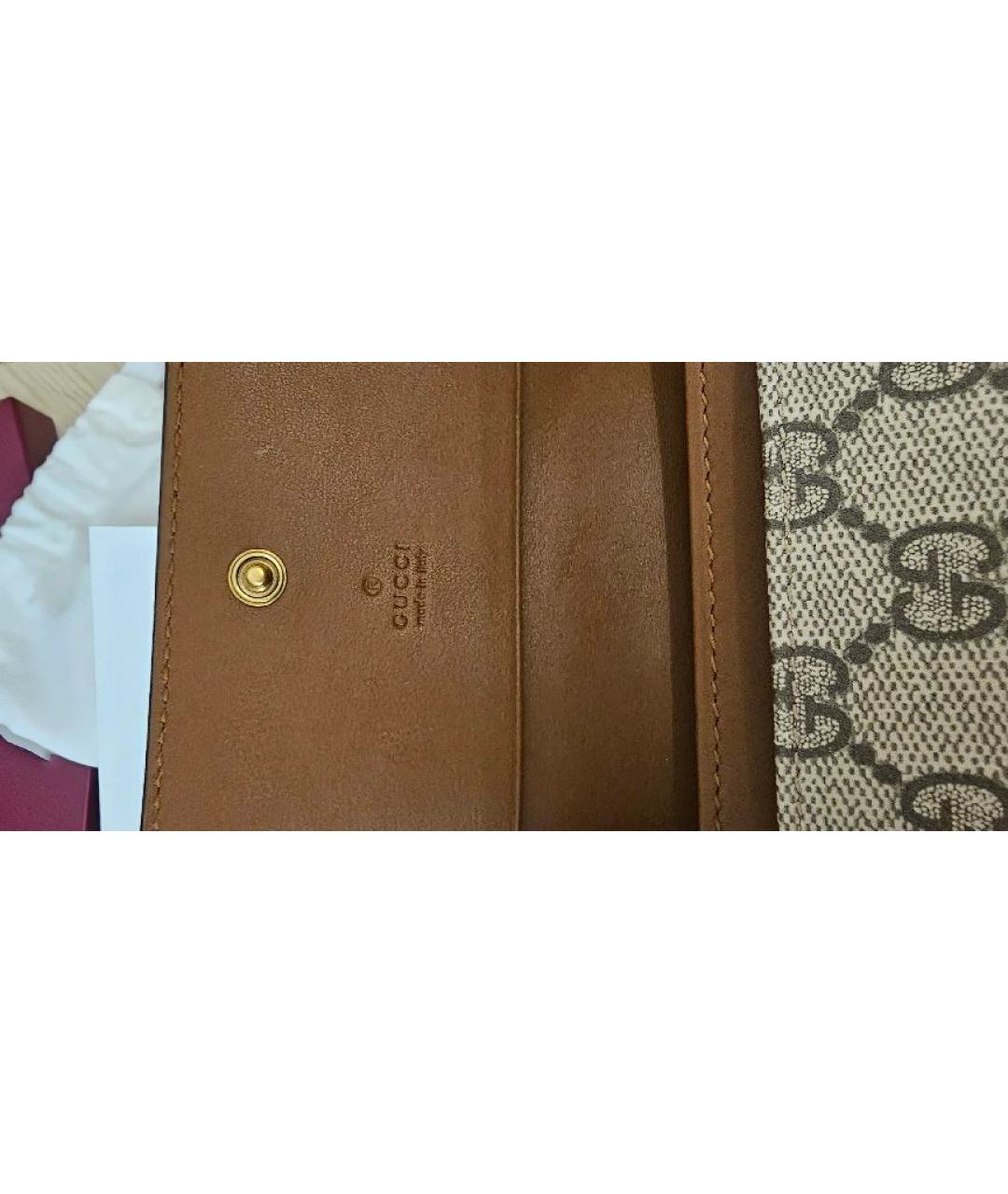 GUCCI Коричневый кошелек, фото 8