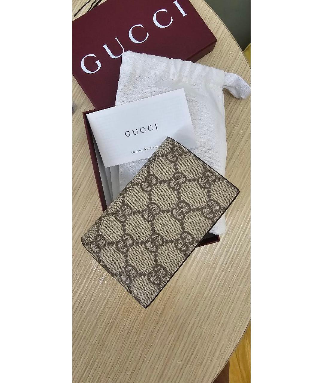 GUCCI Коричневый кошелек, фото 9