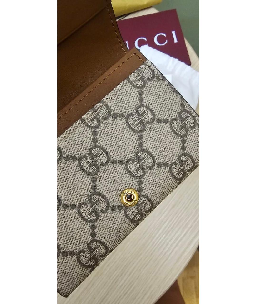 GUCCI Коричневый кошелек, фото 7