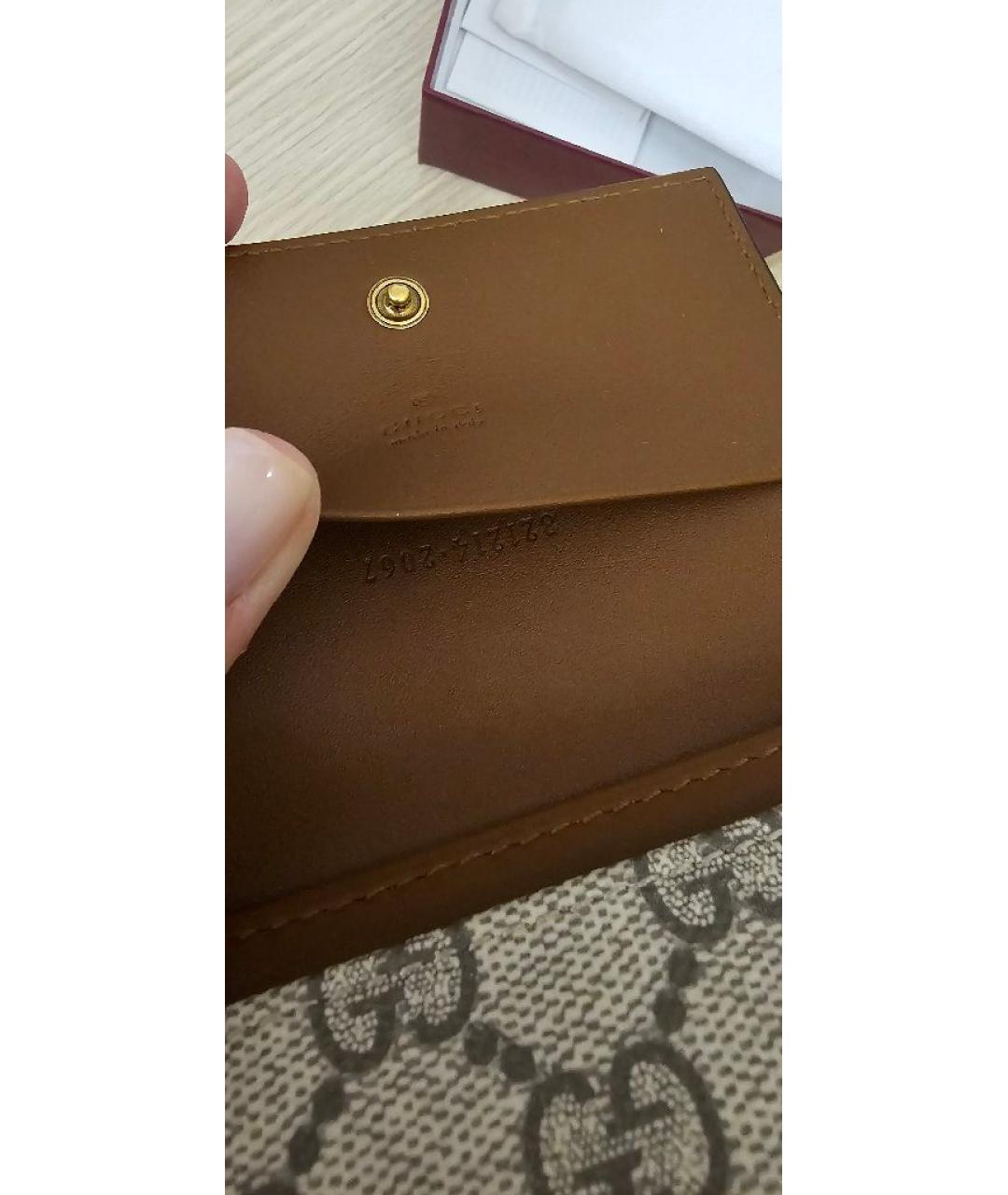 GUCCI Коричневый кошелек, фото 5